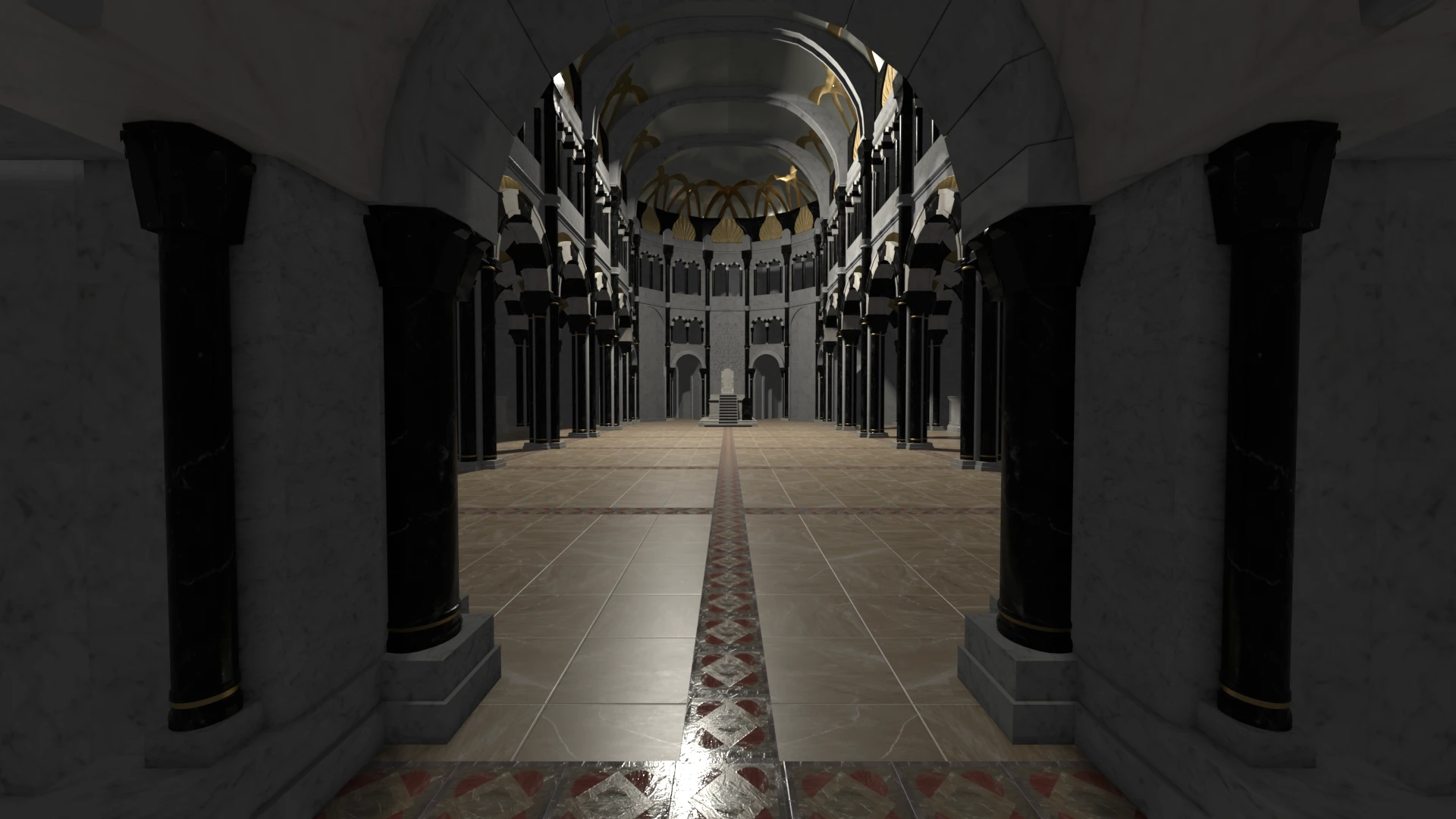 Hall of Kings VR recreation